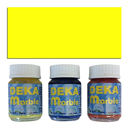 NEU DEKA-Marble, 25 ml Glas, Zitron von Deka Textil-Farben GmbH