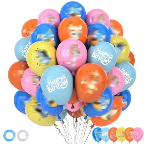 42 Stück Latexballons, Dog Luftballons, Hundemuster Ballondekoration Geburtstagsdeko, Kindergeburtstagsballonset, Geburtstagsfeier, für Kinderthema Geburtstag 42 Stück Latexballons, Dog Luftballons, Hundemuster Ballondekoration Geburtstagsdeko, Kindergeburtstagsballonset, Geburtstagsfeier, für Kinderthema Geburtstag von Dekewe