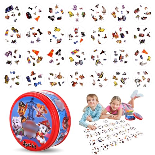 Dekewe Paw Dog Kartenspiel Kinder, Cartoon Kids Kartenspiel, Cartoon Kartenspiel, Familienspiel für 2-8 Spieler ab 4 Jahren, Spielzeug Geschenk für Jungen Mädchen Dekewe Paw Dog Kartenspiel Kinder, Cartoon Kids Kartenspiel, Cartoon Kartenspiel, Familienspiel für 2-8 Spieler ab 4 Jahren, Spielzeug Geschenk für Jungen Mädchen von Dekewe