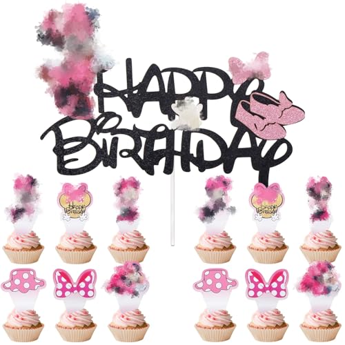 25 Stück Tortendeko Geburtstag, Themed Happy Birthday Tortendeko Mädchen Junge, Papier Cake Topper Geburtstag, Niedlich Kuchen Deko für Geburtstags Dekoration, Kuchenaufstecker fur Kinder 25 Stück Tortendeko Geburtstag, Themed Happy Birthday Tortendeko Mädchen Junge, Papier Cake Topper Geburtstag, Niedlich Kuchen Deko für Geburtstags Dekoration, Kuchenaufstecker fur Kinder von Dekewe