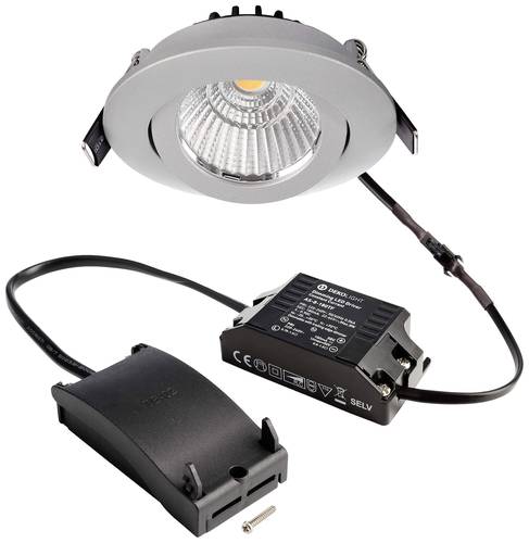 Deko Light 565376 Dione LED-Einbauleuchte EEK: E (A - G) LED LED fest eingebaut 8.50W Silber von Deko Light