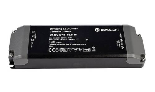 Deko Light BASIC, DIM, CC, D140040NT/40W LED-Treiber Konstantstrom 40W 1.40A 14 - 28 V/DC 1St. von Deko Light