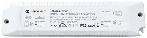 Deko Light BASIC, DIM, CV, LCP LED-Trafo Konstantspannung 0mA - 1.70A 24 V/DC 1St. von Deko Light