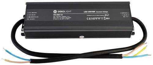 Deko Light IP, CV, V LED-Trafo Konstantspannung 0mA - 16.67A 12 V/DC 1St. von Deko Light