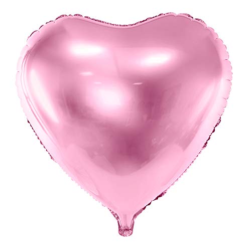 Folienballon Herz (45 cm, Rosa) von DekoHaus