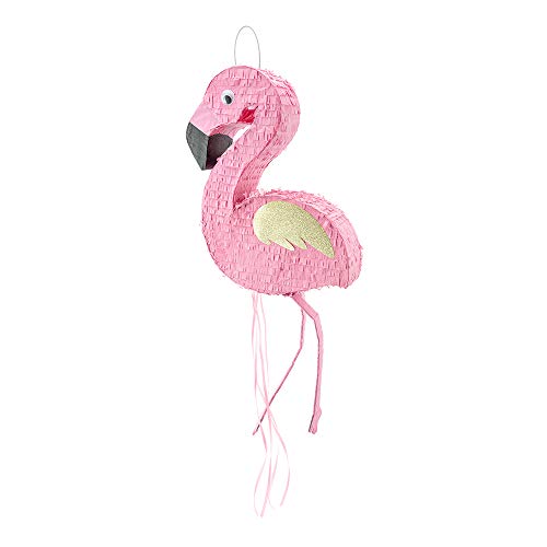 DekoHaus Piñata Flamingo 25x55x8cm Partyzubehör von DekoHaus