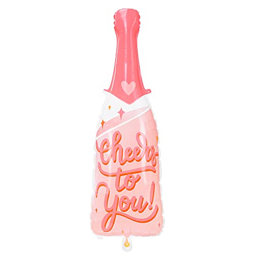 Folienballon Flasche in Rosa 28x87cm Partyballons Folienballon Flasche in Rosa 28x87cm Partyballons von DekoHaus
