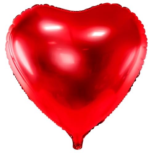 Folienballon Herz in Rot 61cm von DekoHaus