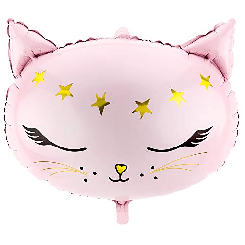 Folienballon Katze in Rosa 48x36cm Partydekorationen Folienballon Katze in Rosa 48x36cm Partydekorationen von DekoHaus