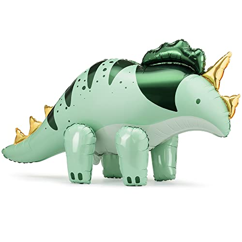 Folienballon Triceratops in Grün 93x49cm Folienballon Triceratops in Grün 93x49cm von DekoHaus
