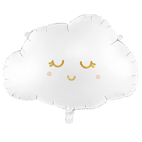 Folienballon Wolke in Weiß 51x35,5cm von DekoHaus