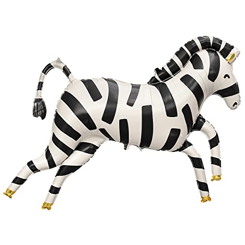 Folienballon Zebra 100x82cm Partyballons von DekoHaus