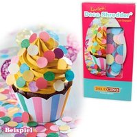 Buntes Deko-Konfetti aus Esspapier, 5g Buntes Deko-Konfetti aus Esspapier, 5g von Dekoback GmbH