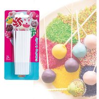 Cake Pop & Lolly Sticks, 24 Stiele für die beliebten Kuchen-Lollis, 15 cm Cake Pop & Lolly Sticks, 24 Stiele für die beliebten Kuchen-Lollis, 15 cm von Dekoback GmbH