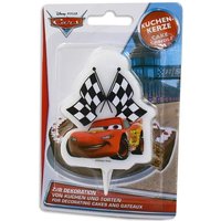 Cars Motivkerze 10 x 1 cm aus Wachs, 1 Kuchenkerze als Lightning McQueen Cars Motivkerze 10 x 1 cm aus Wachs, 1 Kuchenkerze als Lightning McQueen von Dekoback GmbH