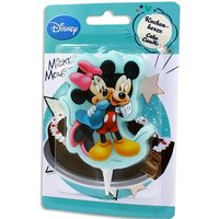Mickey Maus Kuchenkerze mit Minnie Mouse, Motivkerze aus Wachs, 10 cm Mickey Maus Kuchenkerze mit Minnie Mouse, Motivkerze aus Wachs, 10 cm von Dekoback GmbH