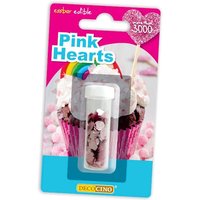 Streudekor - Rosa, essbare Herzen für Muffins, Torte, 1,3g Streudekor - Rosa, essbare Herzen für Muffins, Torte, 1,3g von Dekoback GmbH