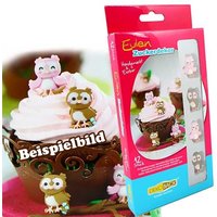 Süße Zucker-Eulen 12er Pck, essbare Tortenfiguren auch als Muffinsdeko Süße Zucker-Eulen 12er Pck, essbare Tortenfiguren auch als Muffinsdeko von Dekoback GmbH
