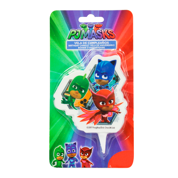 Kuchenkerze PJ Masks von Dekoback