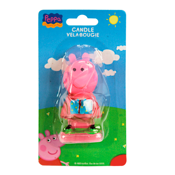 Kuchenkerze Peppa Pig 3D von Dekoback