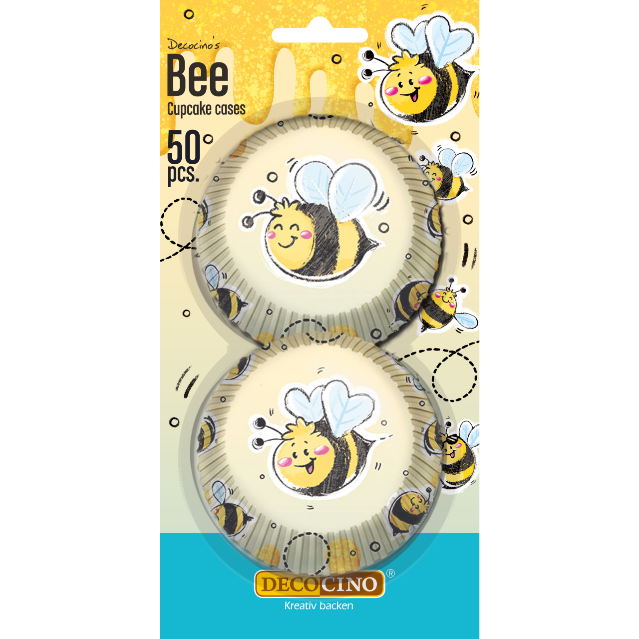 Muffinförmchen Bee 50 Stück von Dekoback