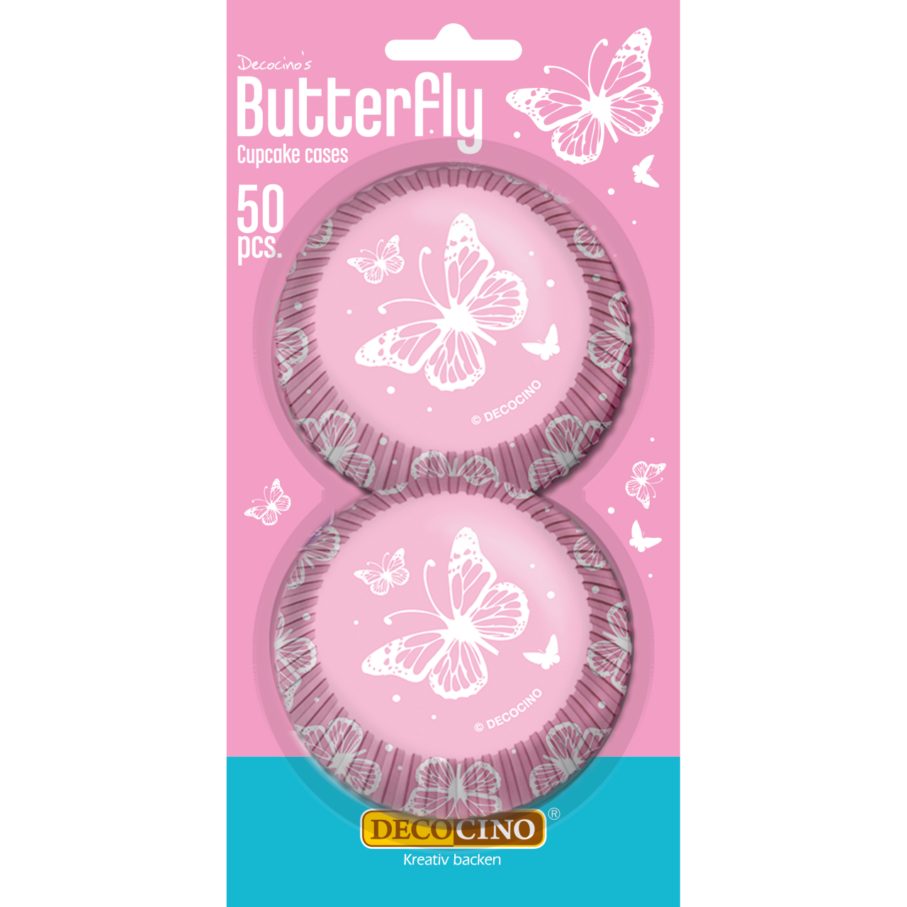 Muffinförmchen Butterfly 50 Stück von Dekoback
