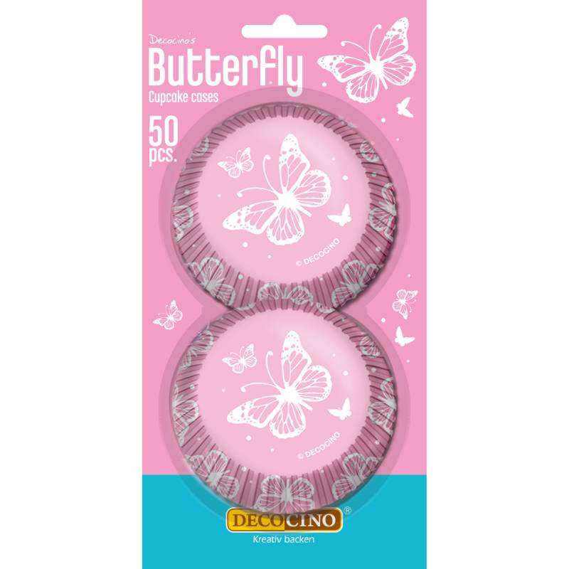 Muffinförmchen Butterfly 50 Stück von Dekoback