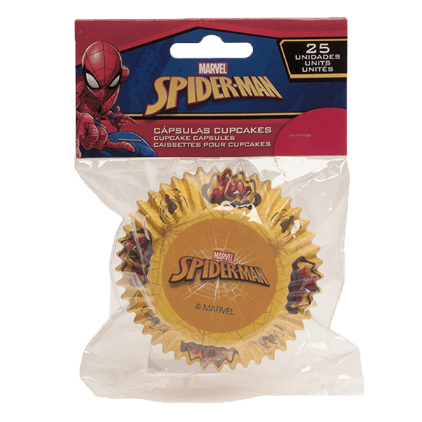 Muffinförmchen Spiderman 25 Förmchen von Dekoback