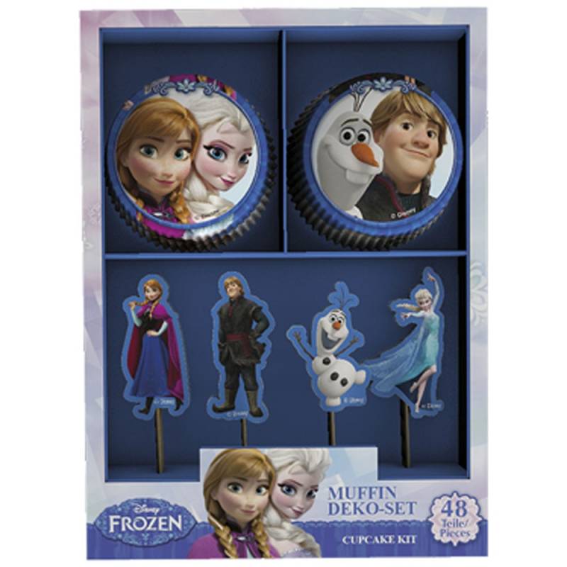 Muffinset Frozen, 48teilig von Dekoback