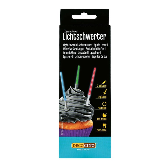 Testartikel Lichtschwerter Star Wars, 12 Stück von Dekoback