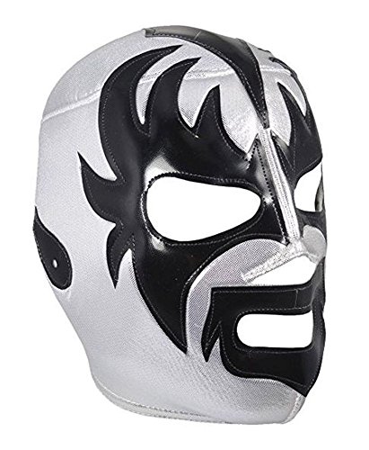 Del Mex Lucha Libre Mexikanische Wrestlingmaske für Erwachsene, Luchador-Kostüm - - Einheitsgröße von Del Mex