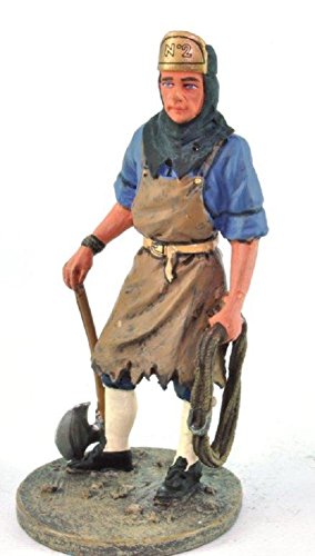 Del Prado Sammelfigur Feuerwehrmann Firefighter Figur Straßburg Frankreich 1780 1:32 ca.7 cm Metall von Del Prado