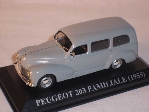 Del Prado Sonderposten Peugeot 203 Familiale 1955 Kombi Grau 1/43 Modell Auto Modellauto Sonderangebot von Del Prado
