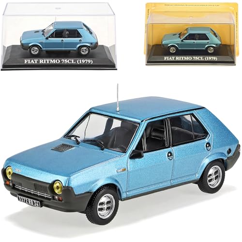 Del Prado FIAT Ritmo 75cl 75 Cl 1979 Blau 5 TÜrer 1/43 Modell Auto Modellauto Sonderangebot von Del Prado