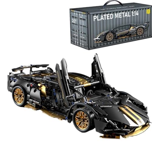 DelightCube Sportwagen Bausteine Set für Lambo, MOC Rennwagen Bausätze, Supercar Modelle für Kinder Erwachsene, Spielzeug Geschenk Baufahrzeug, Kompatibel mit Major Brand Technic (67129) von DelightCube