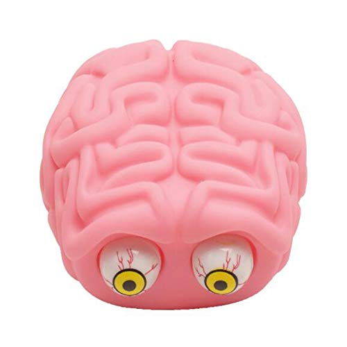 Dellx Flippy Gehirn Eye Popping Squeeze Fidget Toys Cool Stuff Gadgets Stress Relief Sensory ADHS Autism Gags von Dellx