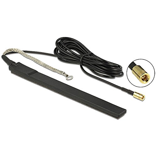 DELOCK DAB+ Antenne SMB Stecker 23 dB aktiv omnidirektional schwarz Klebemontage Outdoor DELOCK DAB+ Antenne SMB Stecker 23 dB aktiv omnidirektional schwarz Klebemontage Outdoor von DeLOCK
