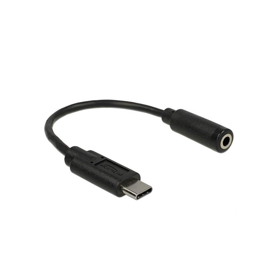 Delock USB Type-C > Mini Stereo Jack Plug Adapter/Kupplung von Delock