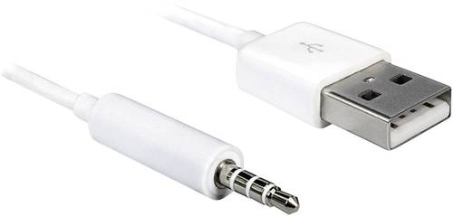 Delock Apple iPad/iPhone/iPod Anschlusskabel [1x USB 2.0 Stecker A - 1x Klinkenstecker 3.5 mm] 1.00m von Delock