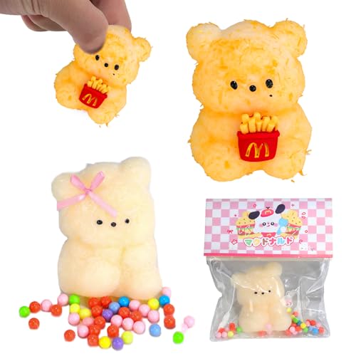 Delsen 2 Stück Quetschies Spielzeug Es Kann Effektiv Spannungen und Stress Lindern Knetspielzeug,Squishy Bärchen,Squishy Set für Mädchen und Jungen Delsen 2 Stück Quetschies Spielzeug Es Kann Effektiv Spannungen und Stress Lindern Knetspielzeug,Squishy Bärchen,Squishy Set für Mädchen und Jungen von Delsen