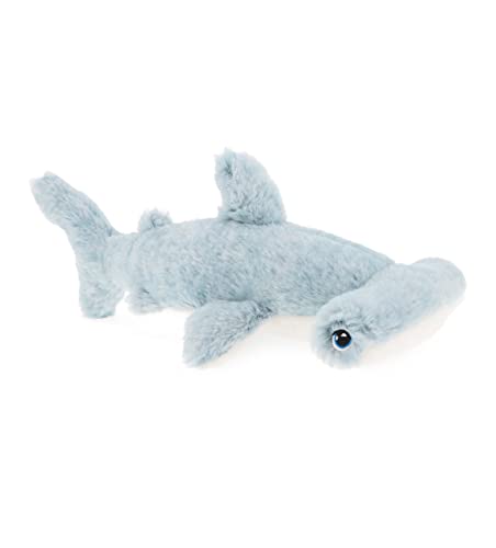 Deluxe Paws 100 % recyceltes Plüsch-Öko-Sealife-Spielzeug (25 cm Hammerhai) von Deluxe Paws