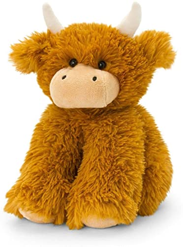 Deluxe Paws 100% recyceltes Plüsch-Öko-Spielzeug (Highland Cow) von Deluxe Paws