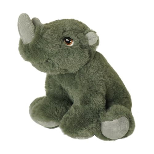Deluxe Paws 100% recyceltes Plüsch-Öko-Spielzeug (Rhino) von Deluxe Paws