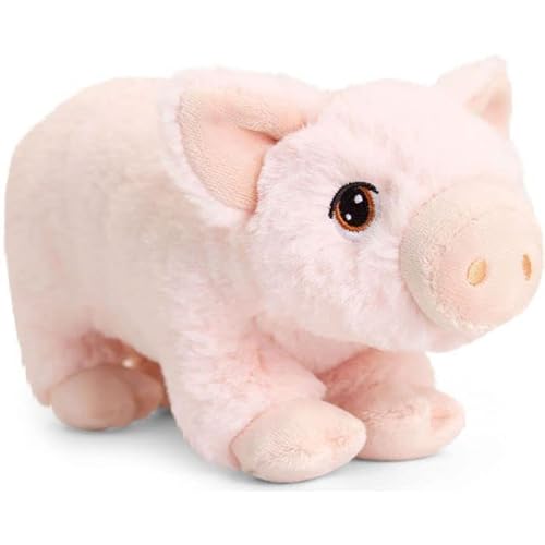 Deluxe Paws 100% recyceltes Plüsch-Öko-Spielzeug (Schwein) von Deluxe Paws
