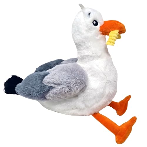 Deluxe Paws Möwe mit Pommes im Mund, 24 cm großes Plüschtier Deluxe Paws Möwe mit Pommes im Mund, 24 cm großes Plüschtier von Deluxe Paws