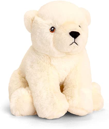 Deluxe Paws Plüsch, kuschelig, weich, Öko-Spielzeug, 100% recycelt (Eisbär) von Deluxe Paws