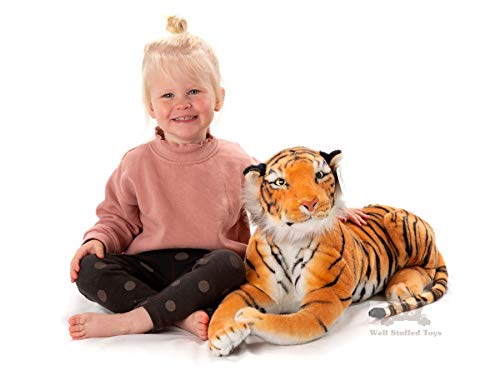 Deluxe Paws Realistischer brauner Tiger gefüllter weicher Plüsch 100cm 40 "lebensechte Eigenschaften Deluxe Paws Realistischer brauner Tiger gefüllter weicher Plüsch 100cm 40 "lebensechte Eigenschaften von Deluxe Paws