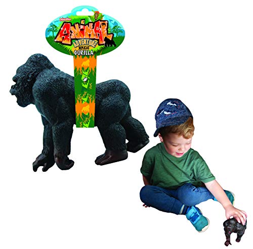 Deluxebase Animal Adventure Replica - Gorilla Gorilla-Spielzeug Replika Figur. Großformatige Tierfiguren, die ideale Dschungel-Tier-Spielzeuge für Kinder sind von Deluxebase