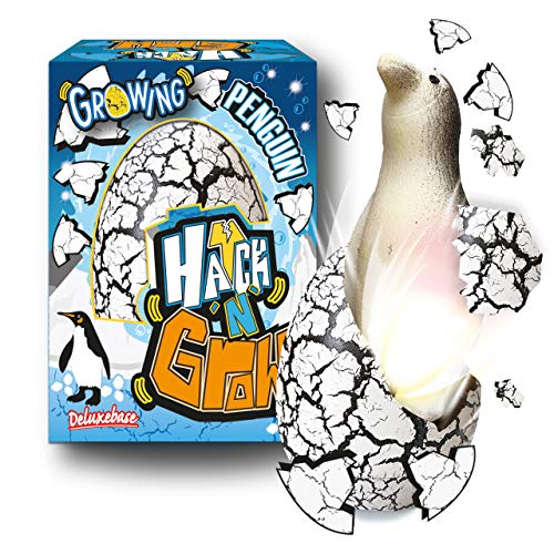 Deluxebase Hatch 'N' Grow - Meeresschildkröte Großes, wachsendes und schlüpfendes Ei mit Schildkrötenspielzeug. Legen Sie es ins Wasser um zu sehen wie Sich das magische Spielzeug verwandelt von Hatch n Grow