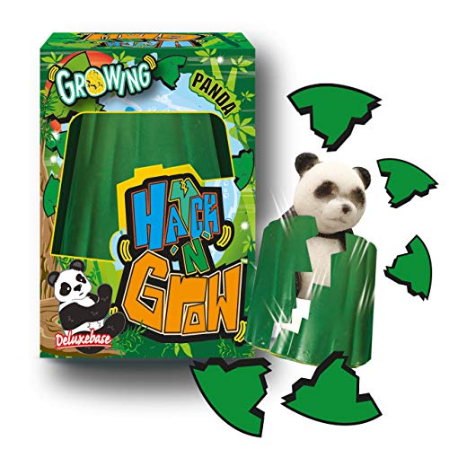 Panda Hatch 'N' wächst aus Deluxebase-Ei-Handlung, 6,5 cm, groß für Jungen und Mädchen. von Hatch n Grow